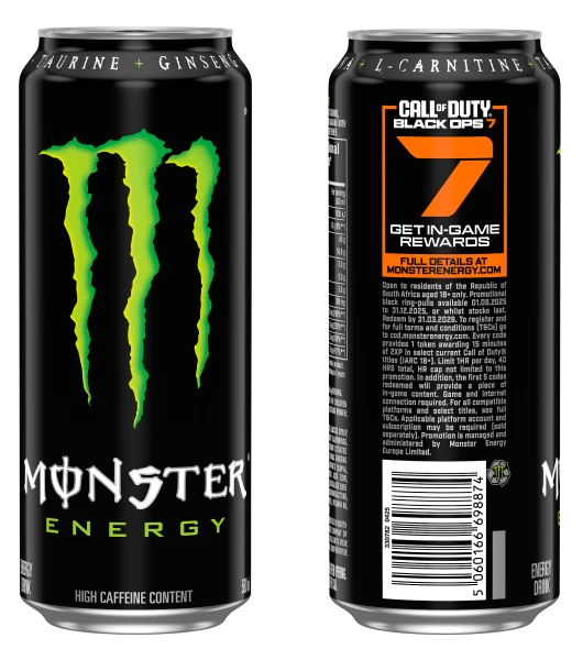 Call of Duty X Monster Energy Promotion South Africa